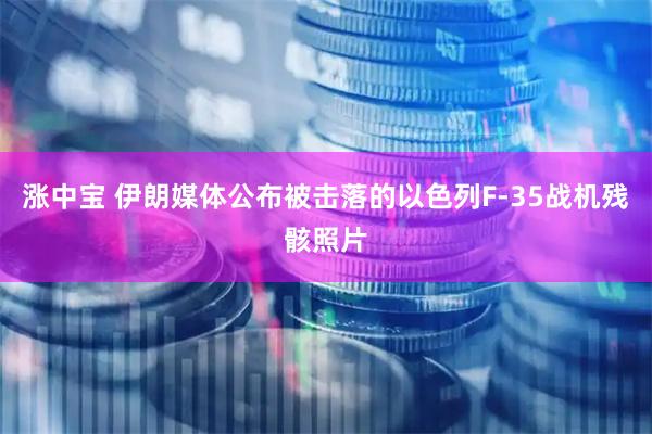 涨中宝 伊朗媒体公布被击落的以色列F-35战机残骸照片